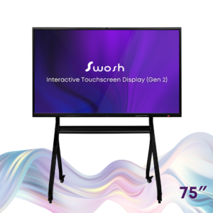 Swosh 75" Interactive Touchscreen Display (Gen 2)