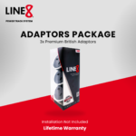 Line8 Adaptors Package (Box of 3)