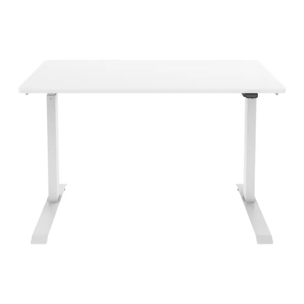 Briggs Electric Height Adjustable Table (White)