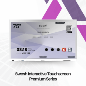 Swosh Interactive Touchscreen Premium Series 75 Inch