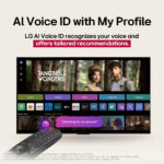 86 Inch LG UHD AI UA84 4k Smart TV 2025