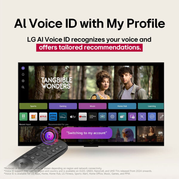 86 Inch LG UHD AI UA84 4k Smart TV 2025