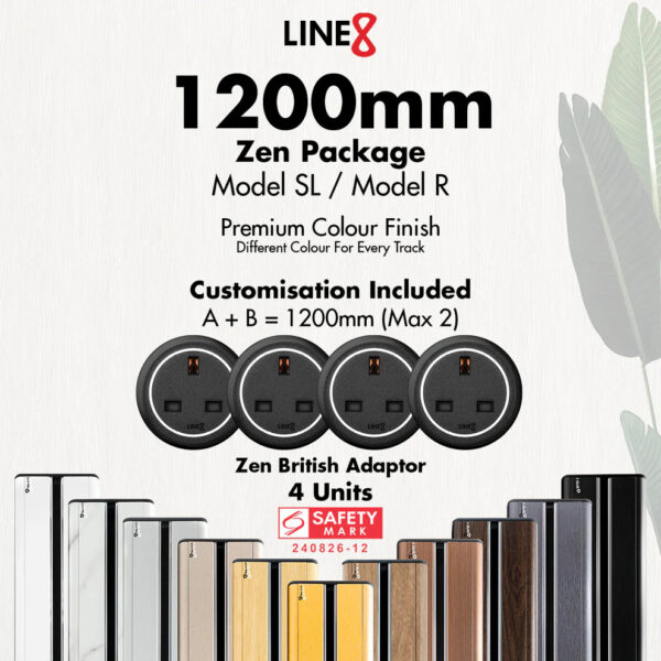 Line8 1200mm Package (Premium Colour Finish)