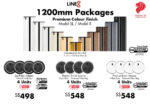 Line8 1200mm Package (Premium Colour Finish)