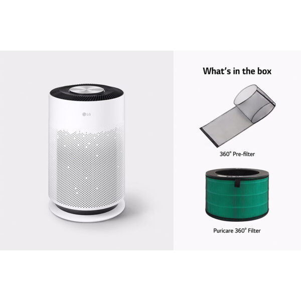 PuriCare™ 360° (HIT), CADR 480m³/hr