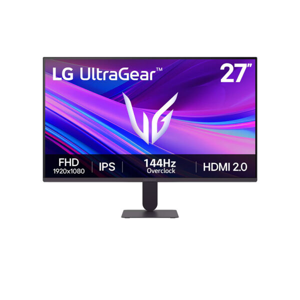 LG UltraGear™ G4 27-inch 144Hz Overclock FHD IPS Gaming Monitor | 27G411A with NVIDIA® G-SYNC® compatible, SRGB 99% (Typ.)
