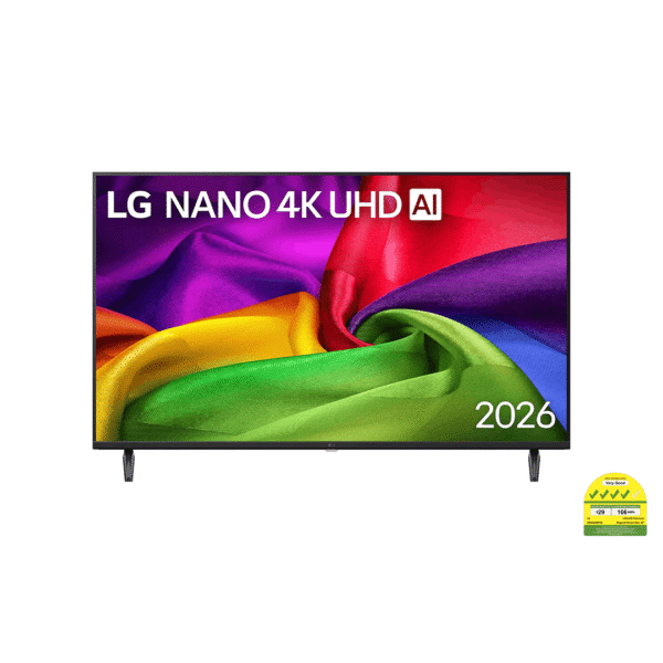43 Inch LG NANO 4K UHD AI NU80 Smart TV 2026