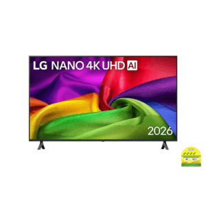 55 Inch LG NANO 4K UHD AI NU80 Smart TV 2026
