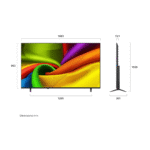 75 Inch LG NANO 4K UHD AI NU85 Smart TV 2026