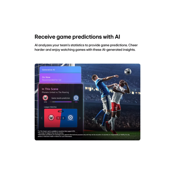 55 Inch LG NANO 4K UHD AI NU80 Smart TV 2026