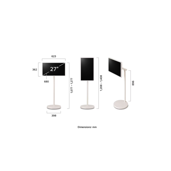 27 inch LG StanbyME 2 Super Portable Touch Screen