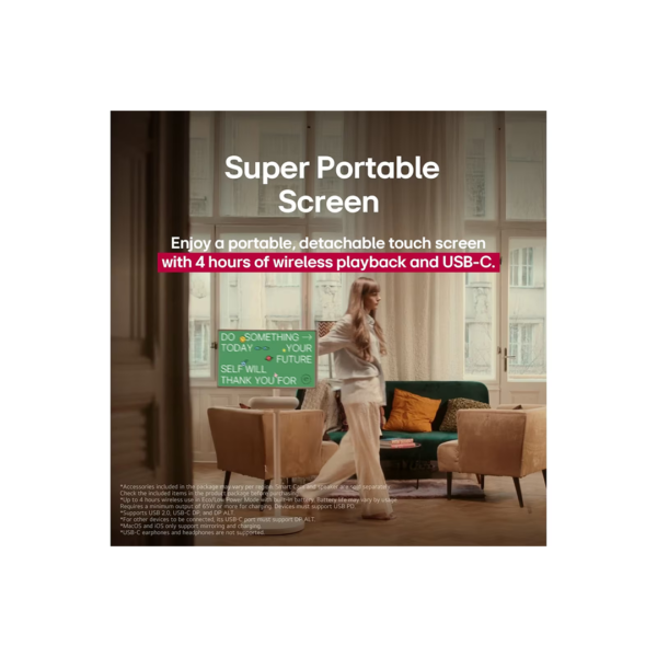 27 inch LG StanbyME 2 Super Portable Touch Screen